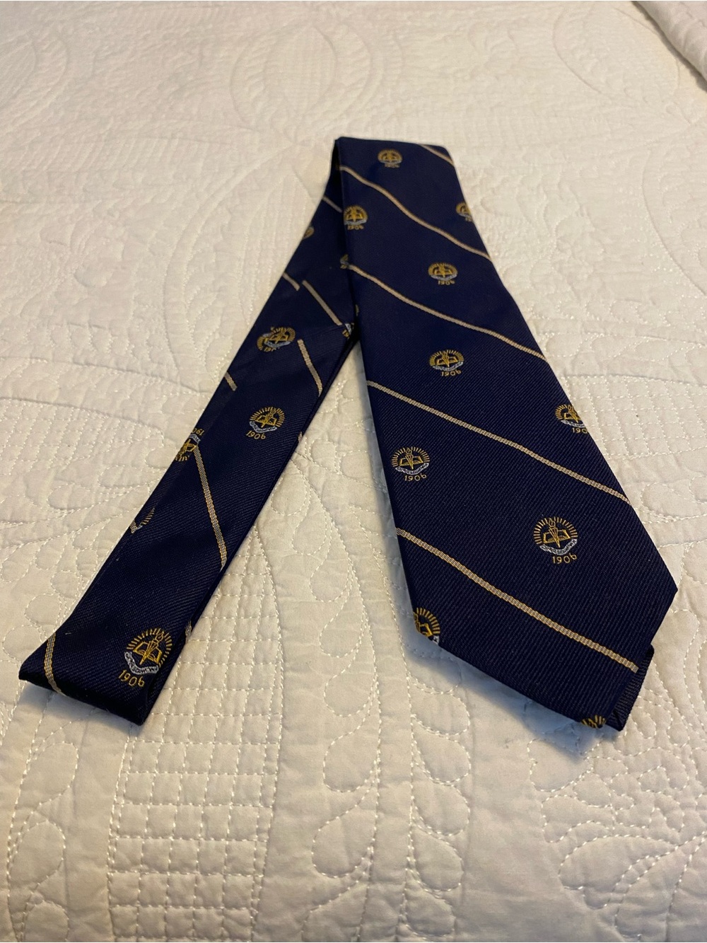 WM-CHELSEA LTD. Men's Navy and Gold Tie
Kinkaid School Houston Tx - Picture 2 of 9